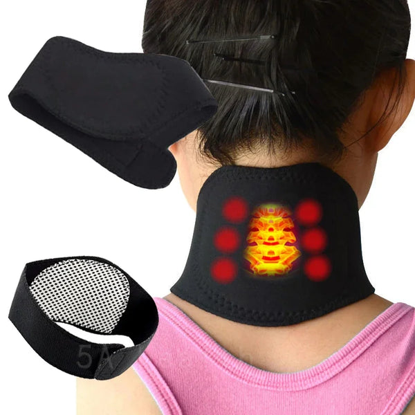 Self-Heating Neck Therapy